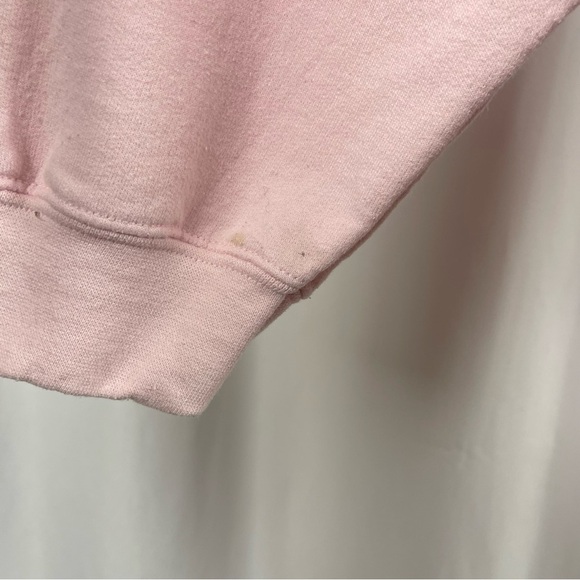 Lil Peep x Sus Boy XL Soft Pink Graphic Pullover Demon Hellboy Hoodie Rap Hiphop - Picture 6 of 8